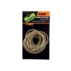 FOX - Edges Hook Silicone Size 6+ - trans khaki x 1.5m